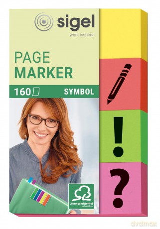 Haftmarker Symbole 4x40 Blatt