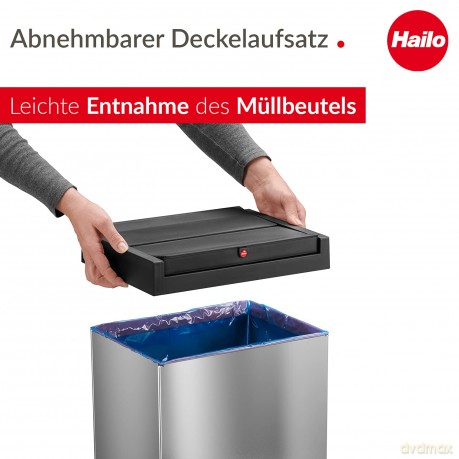 Hailo Big-Box Swing L Mźlleimer 35,0 l w