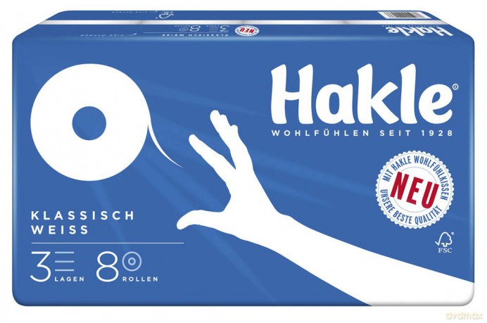 Hakle Toiletp.8rl.Klassisch
