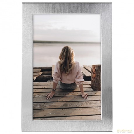Hama: hama Bilderrahmen Riva silber 15,6 x 20,