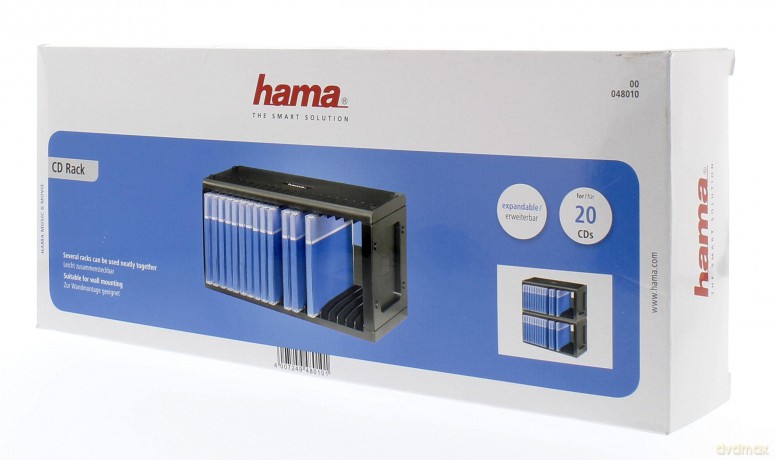 Hama CD-Rack 20 schwarz