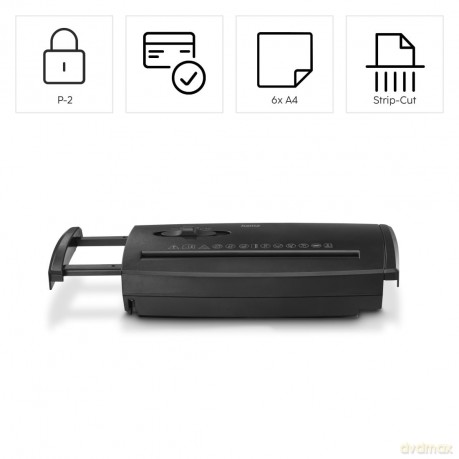 Hama: hama Classic S60 Aktenvernichter mit Str