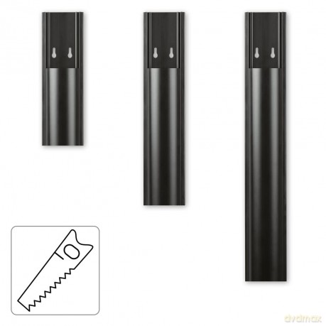 hama halbrund PVC Kabelkanal 100,0 cm sc