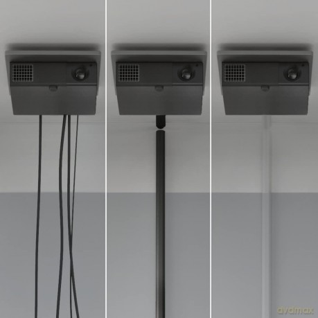 hama halbrund PVC Kabelkanal 100,0 cm sc