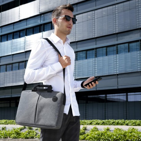 Hama: hama Laptoptasche Genua Polyester grau 0
