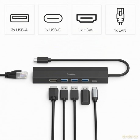 hama Multiport-Adapter 00200144