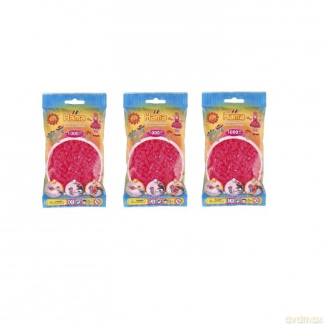 HAMA Perlen Neon Fuchsia 1.000Stźck