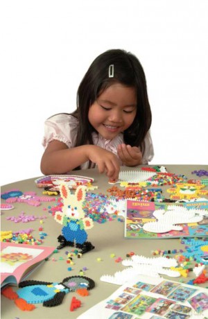 HAMA Perlen Transp. Neon 3.000 Stźck