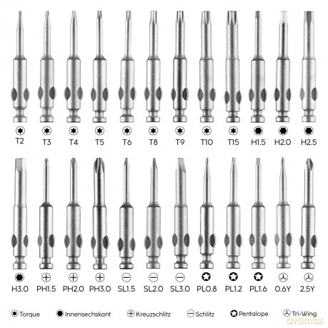 hama Schraubendreher-Set 24in1 00200762