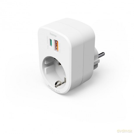 Hama: hama Steckdose mit USB-Anschluss, 1 St.