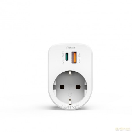 Hama: hama Steckdose mit USB-Anschluss, 1 St.