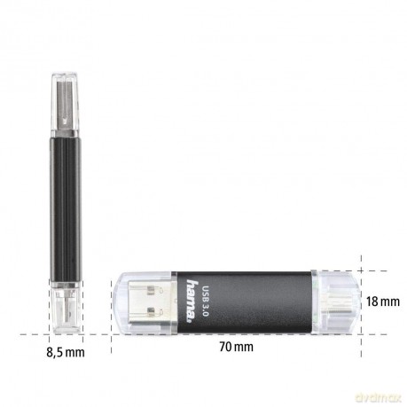 hama USB3.0-St.Laeta Twin 64GB