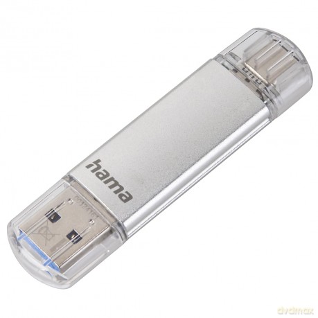 hama USB-Stick C-Laeta silber 128 GB