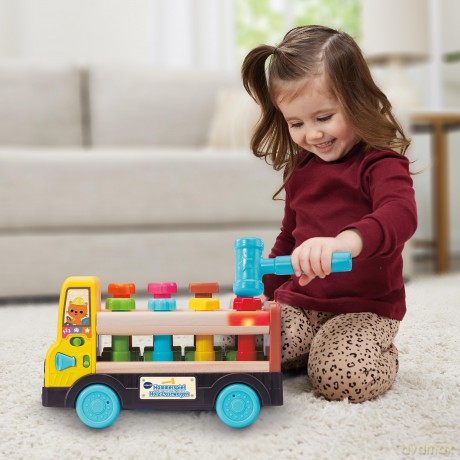 Hammerspiel Holz-Lastwagen
