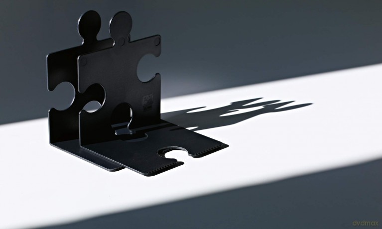 HAN Buchstźtzen PUZZLE schwarz