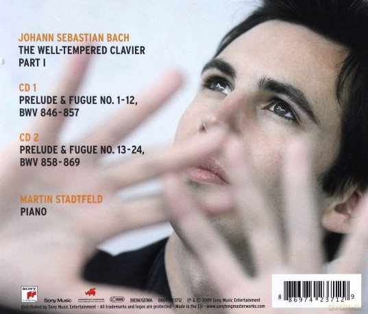 Martin Stadtfeld: Bach: The Well Temperated Piano 1 [2CD]