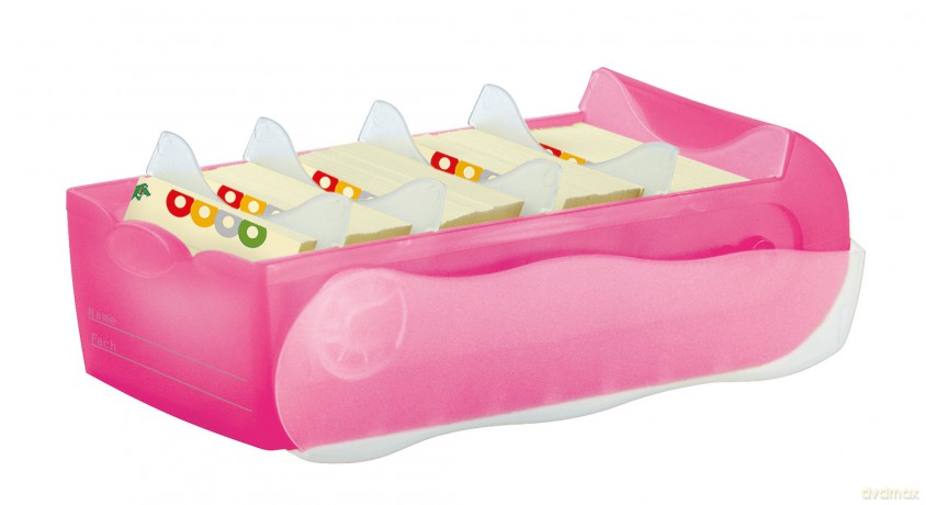HAN Croco Karteikasten fźr A8 pink
