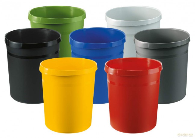 Han: HAN Grip Papierkorb 18,0 l dunkelgrau