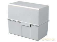 HAN Karteibox A8 lichtgrau