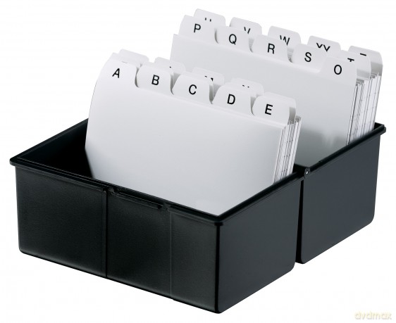 HAN Karteibox A8 schwarz
