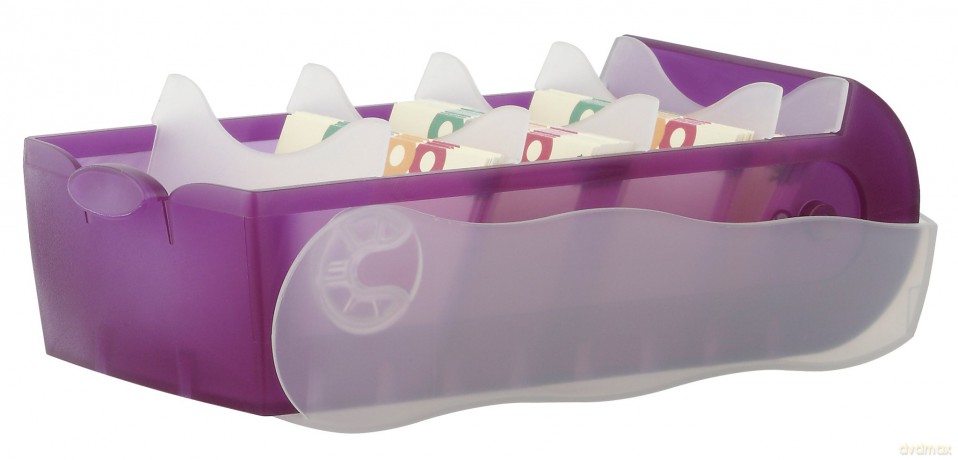 Han Karteibox Croco A8 lila
