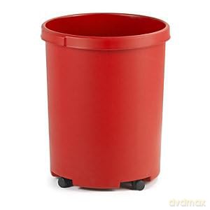 HAN Klassik XXL Papierkorb 50,0 l rot
