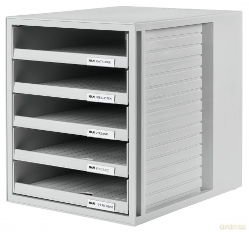 Han Schrank-Set lichtgrau