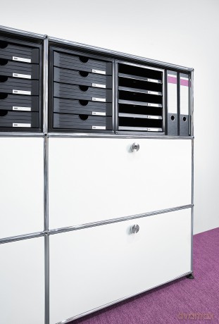 Han Schrank-Set lichtgrau