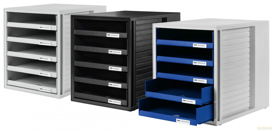 Han Schrank-Set lichtgrau