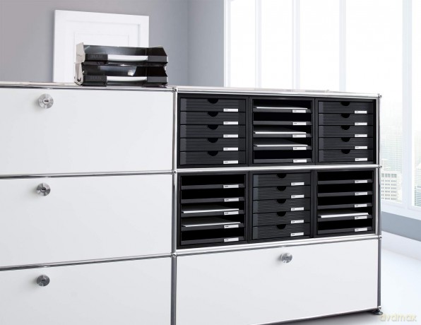 Han Schrank-Set lichtgrau