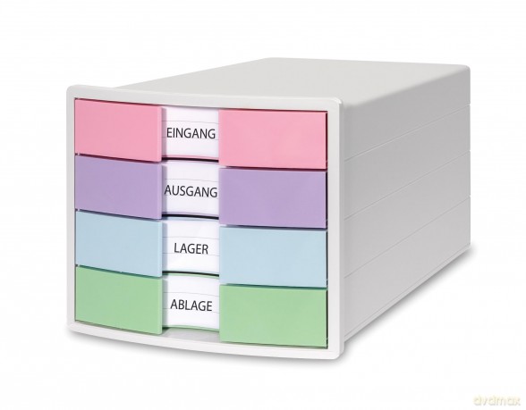 Han: HAN Schubladenbox IMPULS rosa, lila, bl
