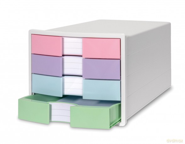 Han: HAN Schubladenbox IMPULS rosa, lila, bl
