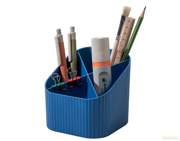 HAN Stiftehalter KARMA blau Polystyrol 4