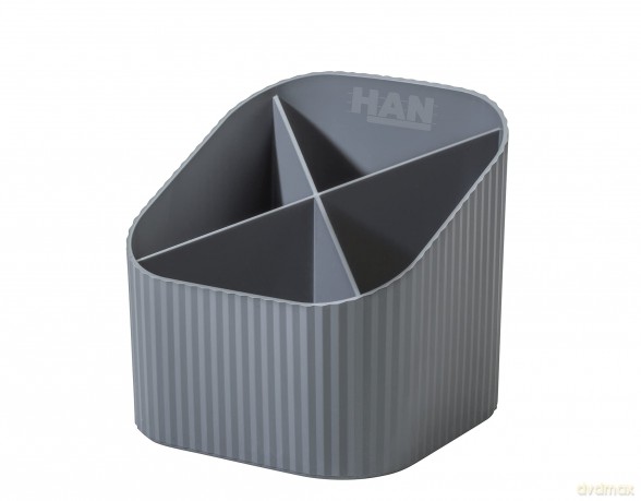 HAN Stiftehalter KARMA grau Polystyrol 4