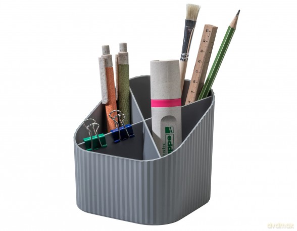 HAN Stiftehalter KARMA grau Polystyrol 4