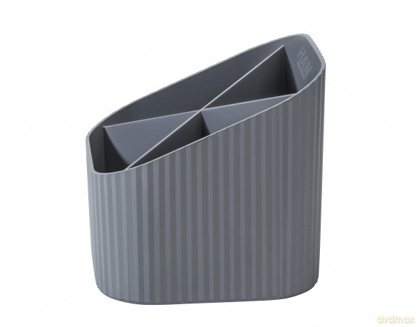 HAN Stiftehalter KARMA grau Polystyrol 4