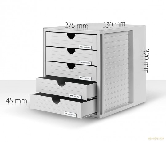 Han: Han System-Box lichtgrau