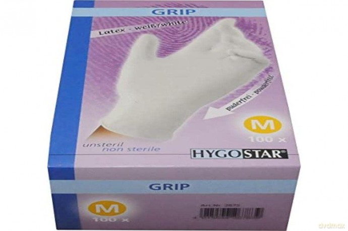 Handschuhe Latex Puderfrei M