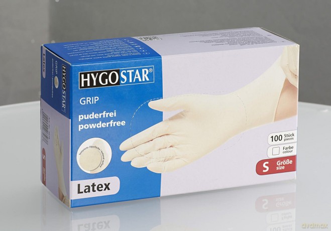 Handschuhe Latex Puderfrei S