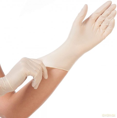 Handschuhe Latex Puderfrei XL