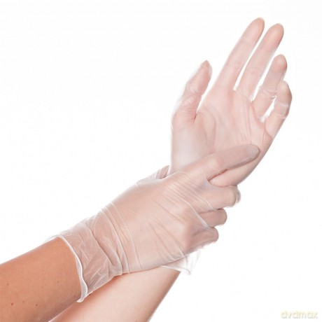 Handschuhe Vinyl Gepu.L,100 St