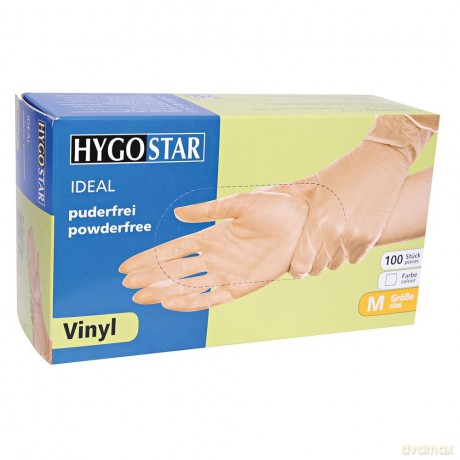 Handschuhe Vinyl Puderfrei XL