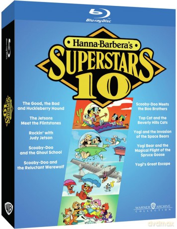 Hanna-Barbera Superstars 10 - The Complete Film [10xBlu-Ray]