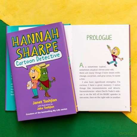 Hannah Sharpe Cartoon Detective [KSIĄŻKA]