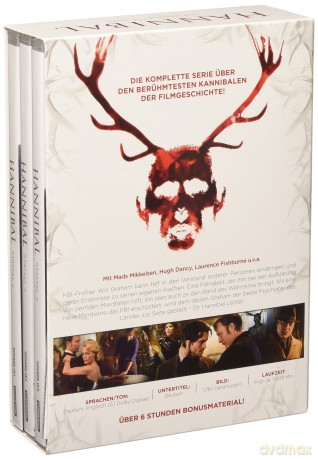 Hannibal - Staffel 1-3 - Gesamtedition (12 DVDs) [12DVD]