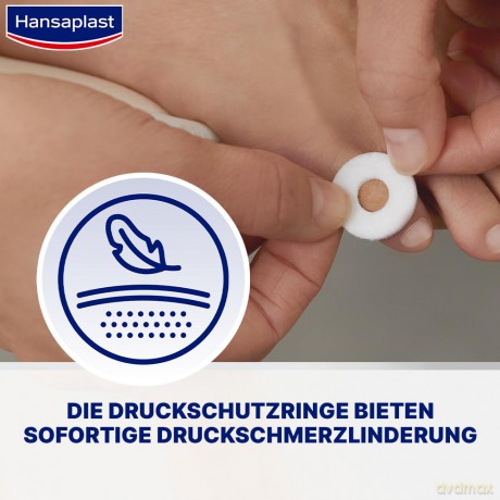 Hansaplast Hźhneraugen-Druckschutzringe
