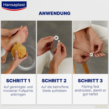 Hansaplast Hźhneraugen-Druckschutzringe