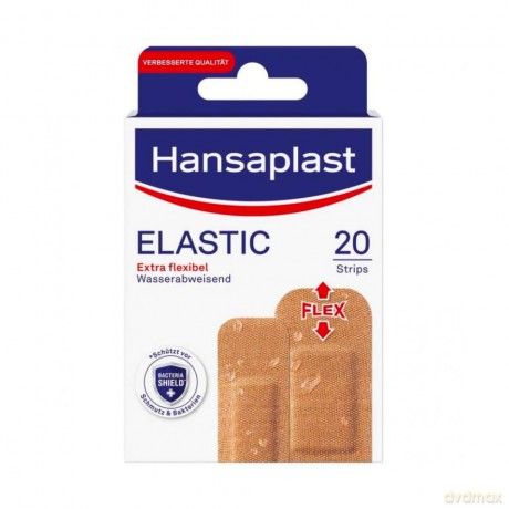 Hansaplast Pflaster ELASTIC mittelbeige