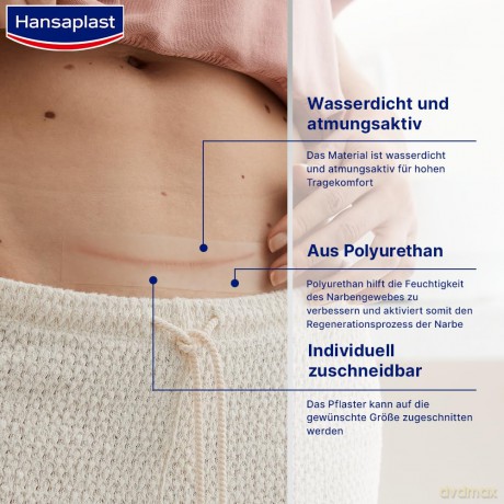 Hansaplast Pflaster NARBEN REDUKTION 272