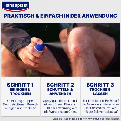 Hansaplast Sprźhpflaster ZWEITE HAUT SCH
